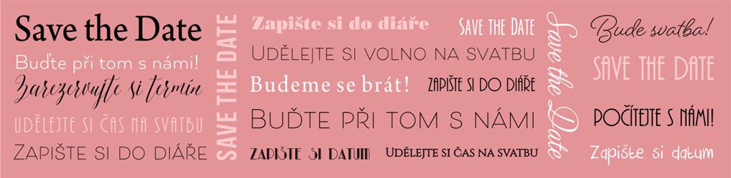 Co je Save the Date a k čemu je dobré?
