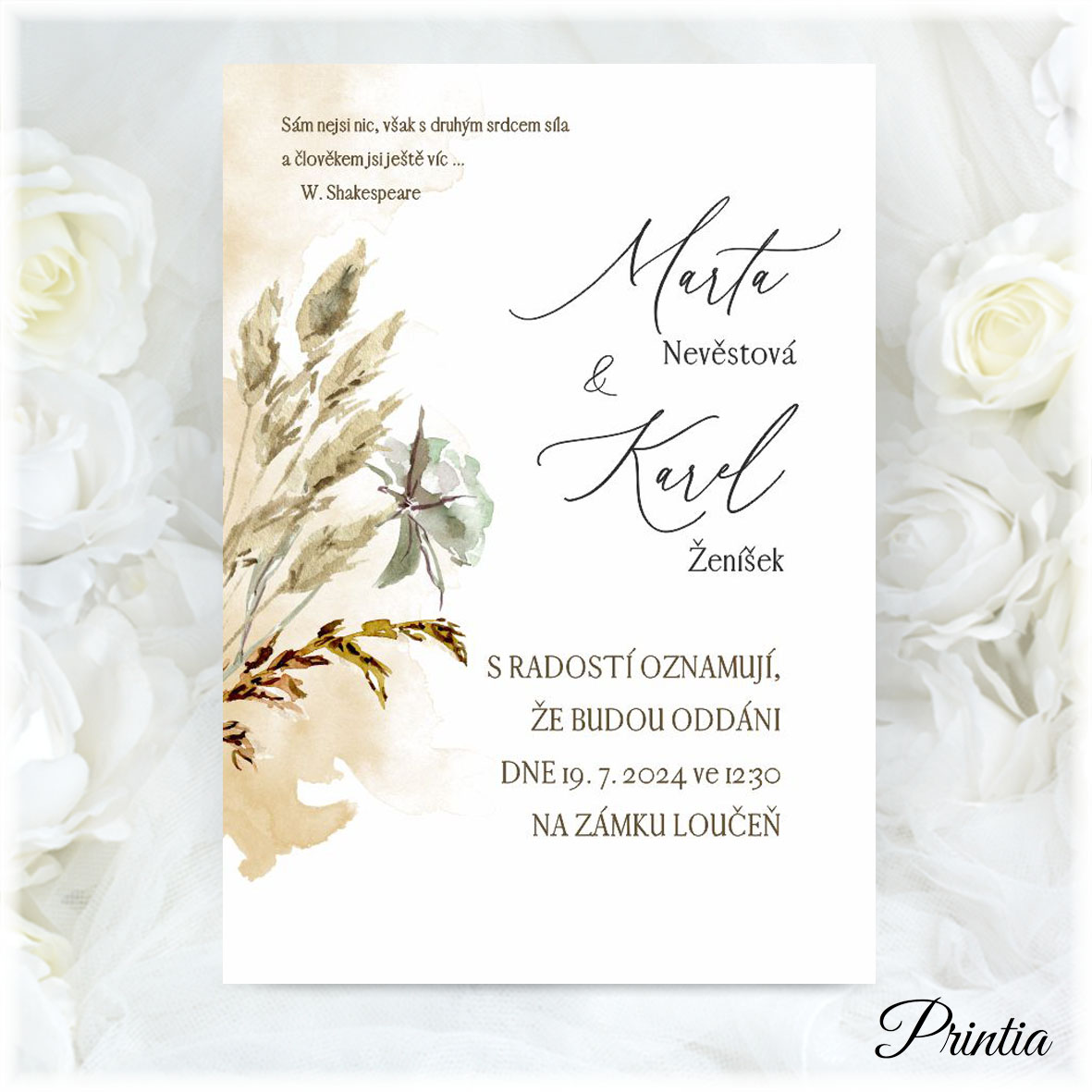 Text na svatební oznámení ve stylu boho: Jak propojit volnost a eleganci
